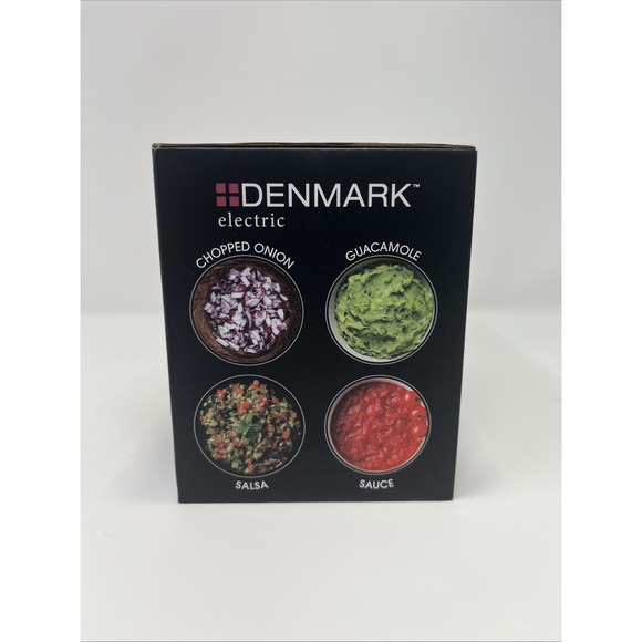 Denmark Electric 1.5-Cup Personal Food Chopper with One-Touch Pulse Control-New - Picture 2 of 5